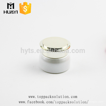 luxury 20ml eye cream cosmetic white glass jars for sale